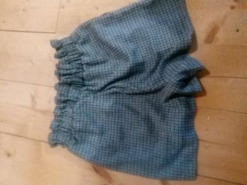 Jupe short à carreaux