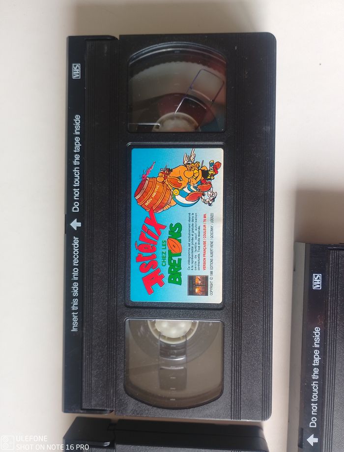 Coffret 3 K7 VHS Asterix et Obélix collector Gaumont 1995 - photo numéro 10