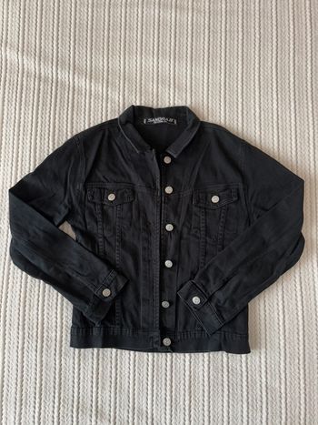 Veste en jean noir / Taille 36