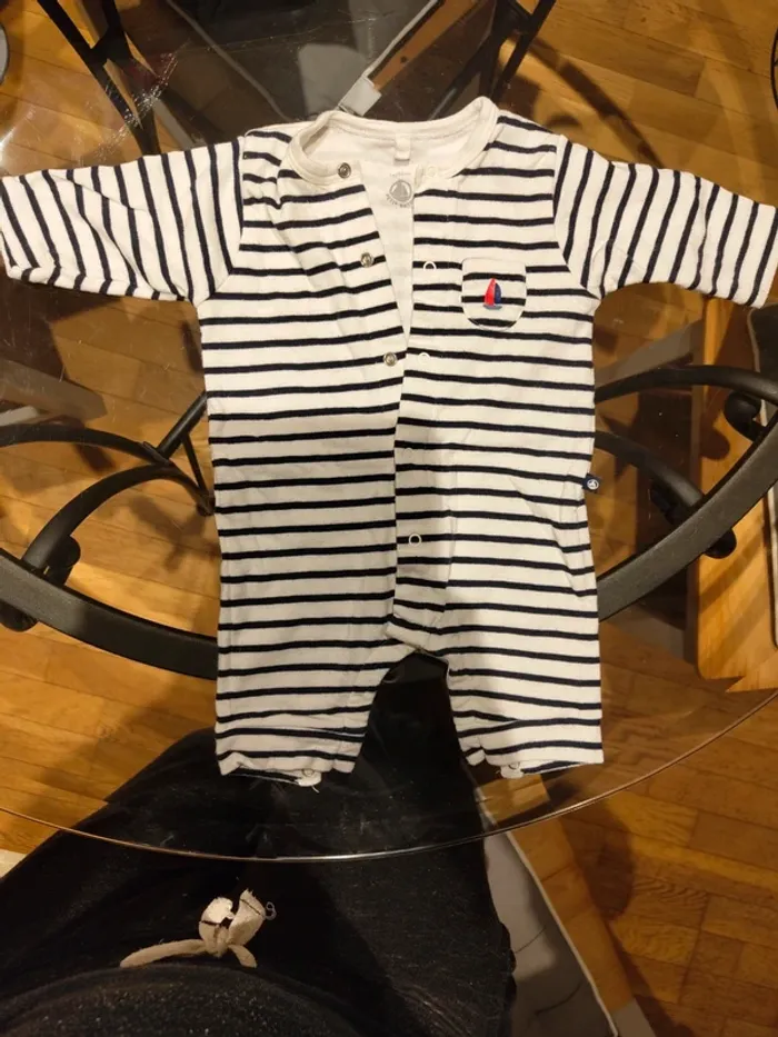 Combinaison 1m petit bateau 54cm