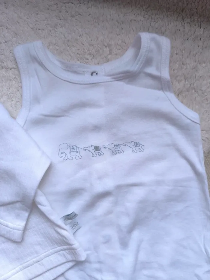 🍼 Ensemble Petit Bateau – Taille 6 mois (Neuf) 🌿 - photo numéro 2