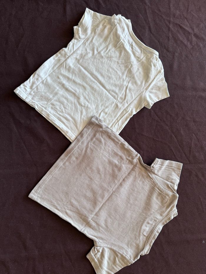 Lot 2 t-shirt été 18 mois Bébé mignon - photo numéro 4