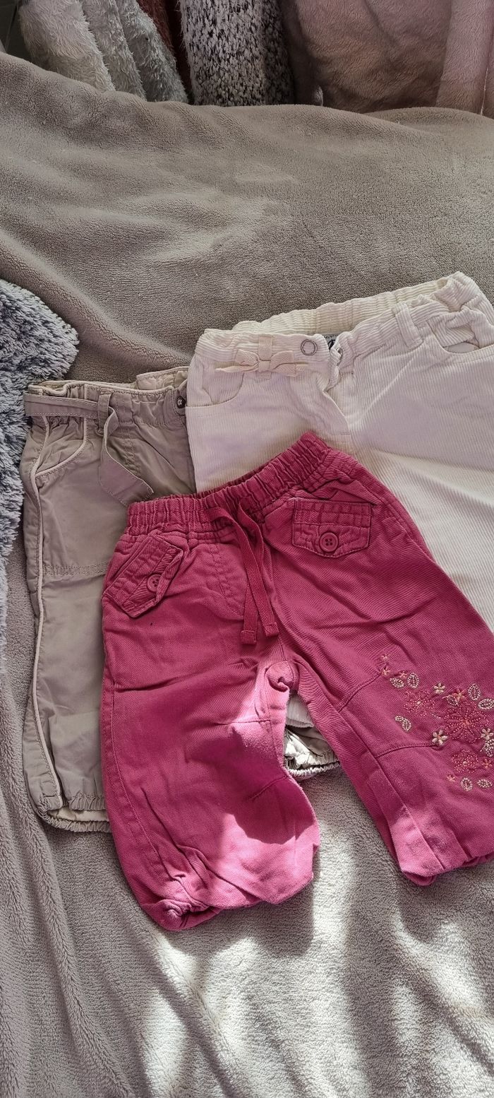 Lot pantalon 6mois
