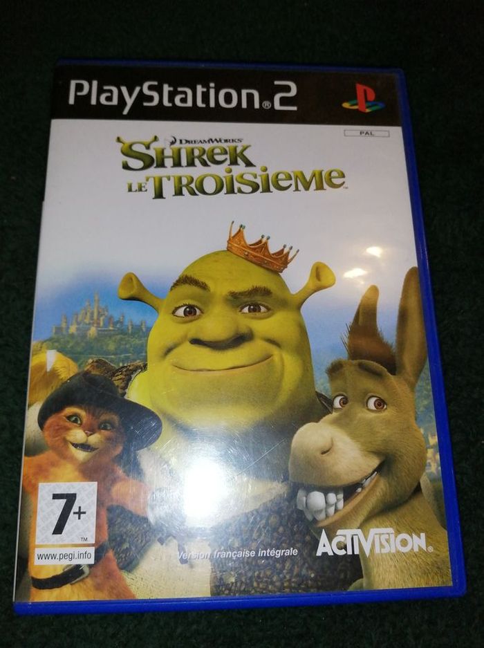 Jeu PS2 : "Shrek le 3eme"