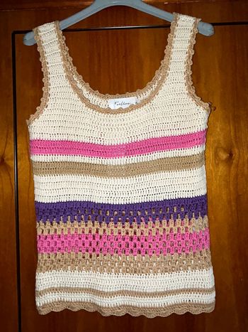 Débardeur maille 38-40 Feelhoo