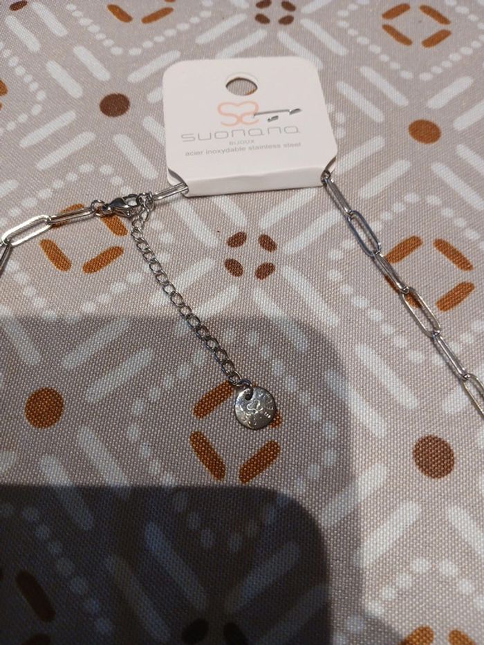 Collier ras de cou fleurs - photo numéro 2