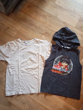 Lot de 2 t-shirt 8ans