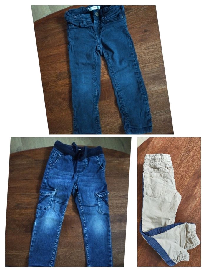 Lot 3 pantalons