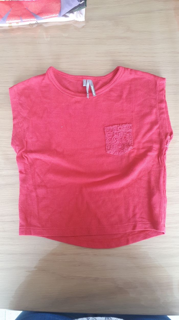 Lot de 2 t shirt manches courtes 2 ans