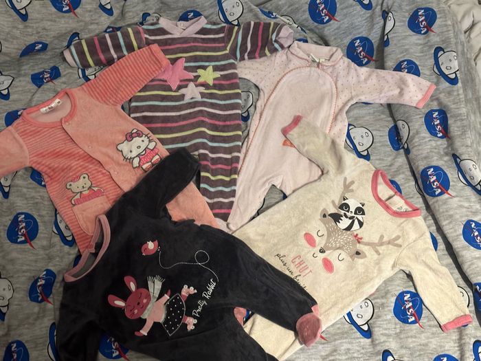 Lot pyjamas fille - photo numéro 2