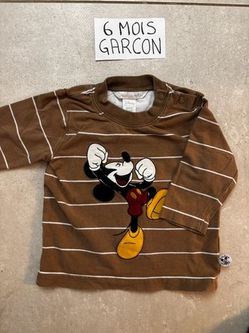 T-shirt manches longues Mickey