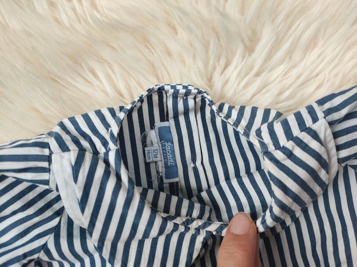 Blouse rayée Jacadi 12 mois - photo numéro 5