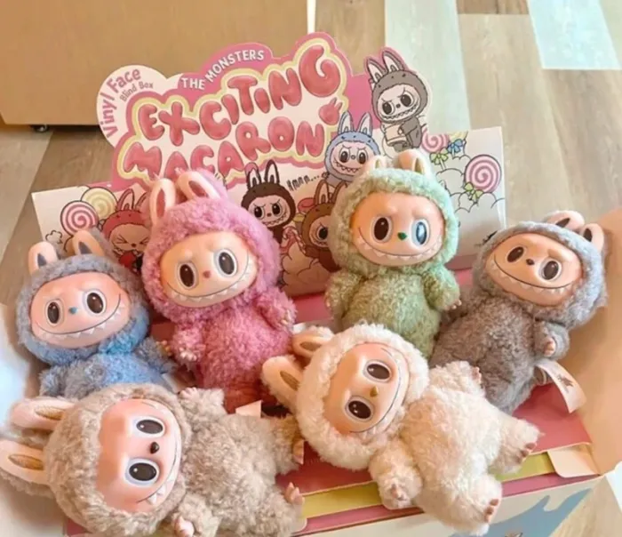 Peluche labubu neuve modèle aléatoire sachet surprise - photo numéro 2