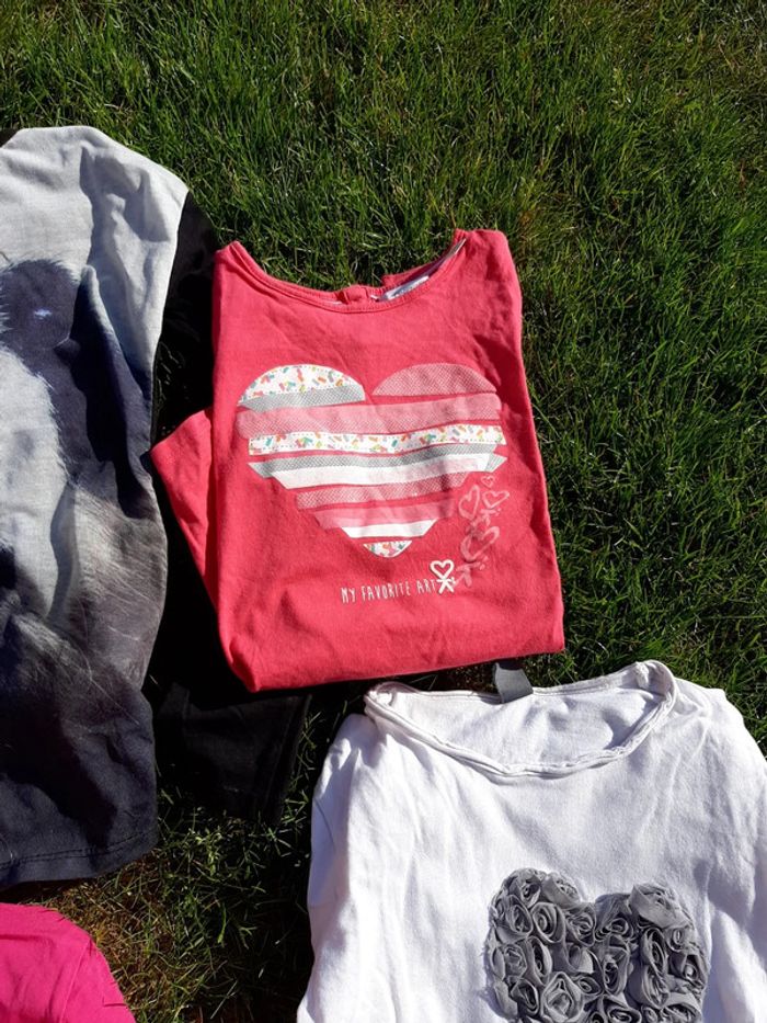 Lot tshirt manche longue 12 ans - photo numéro 4
