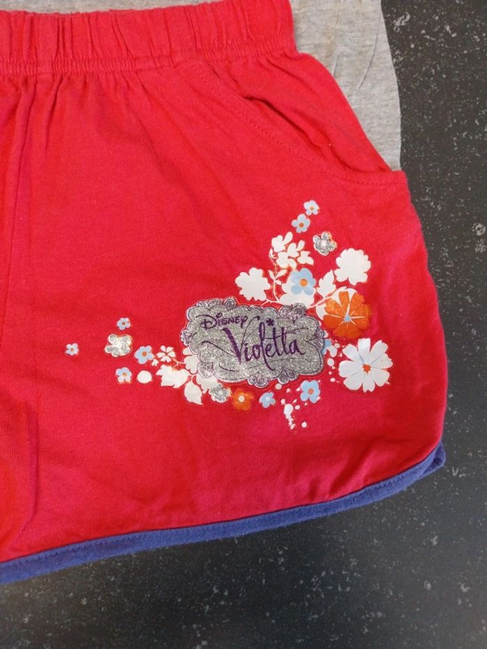 Short violetta et tee shirt kiabi 10 ans - photo numéro 2