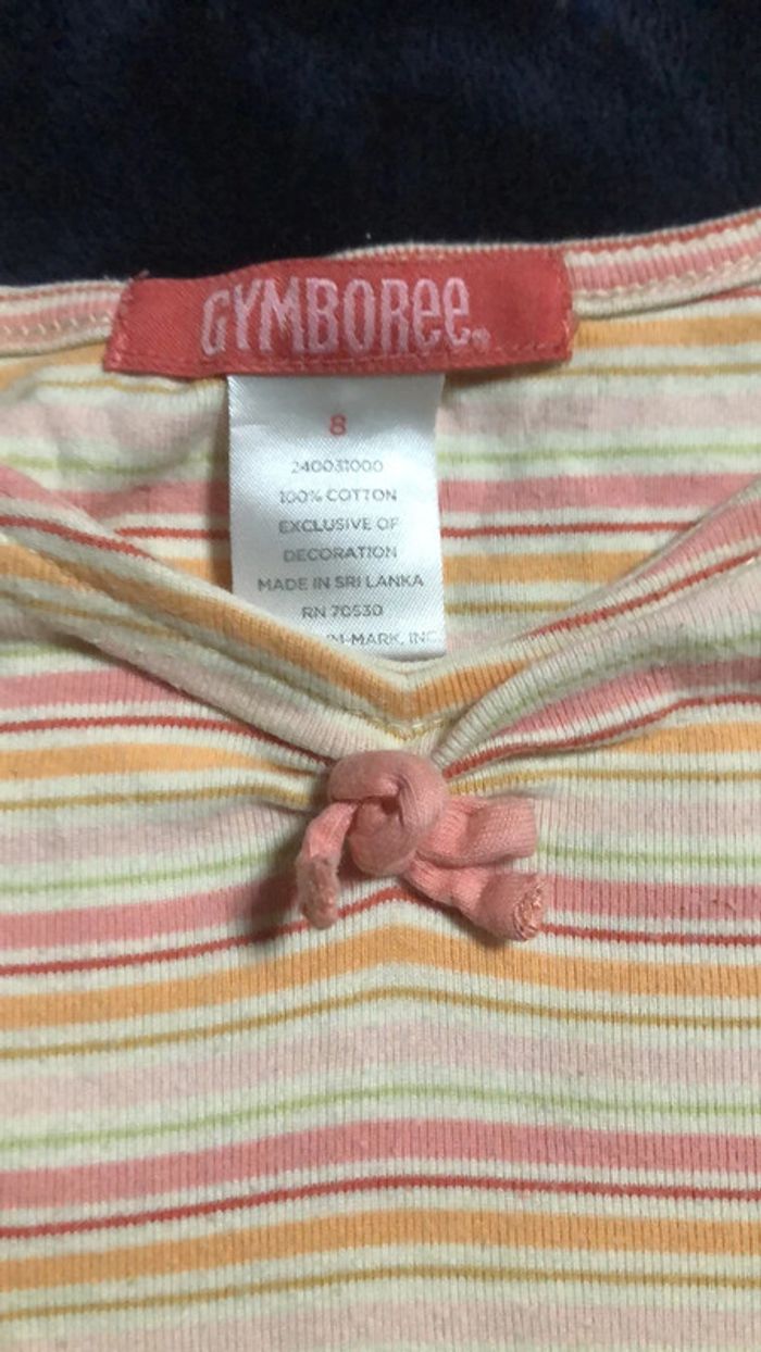 T-shirt manches courtes fille 8 ans - photo numéro 2
