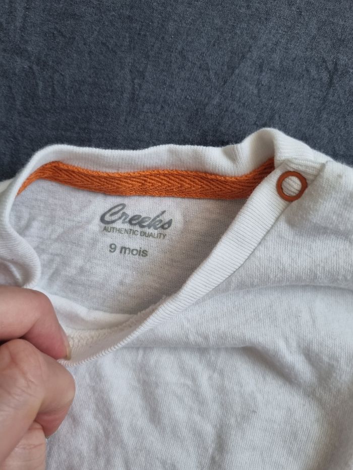 Tee shiet creeks 9mois - photo numéro 2