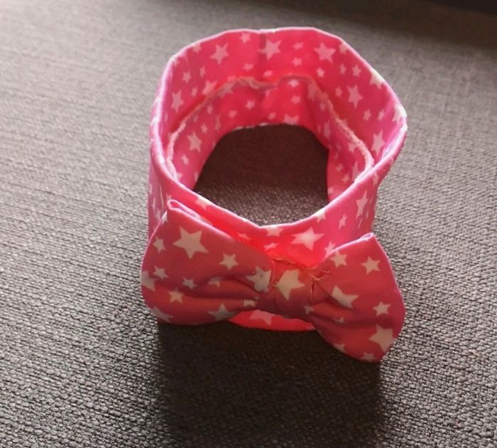 Bandeau rose etoile - photo numéro 3