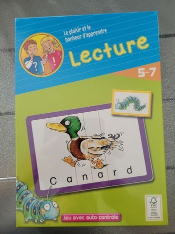 Jeu neuf le plaisir de la lecture 5/7 ans
