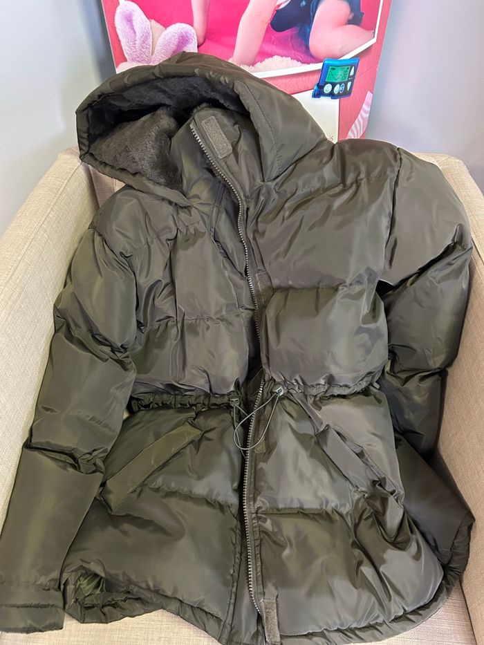 Doudoune oversize t38 très bon etat threadbare - photo numéro 3