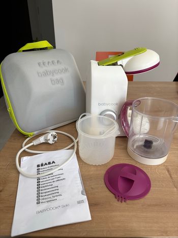 Babycook et sa housse de transport