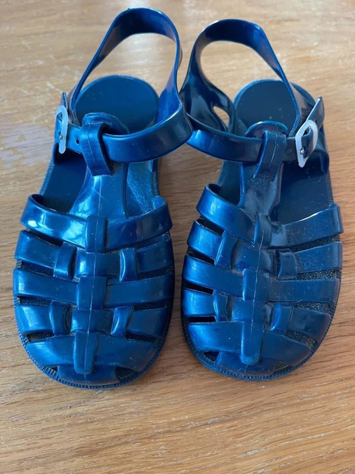 Sandales méduse bleu marine 25/26