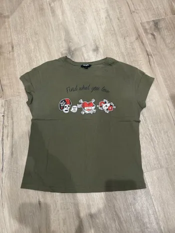 T-shirt  vert kaki