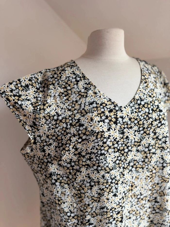 Superbe robe fluide fleurie neuve Christy 🌸 T 4 46 - photo numéro 3