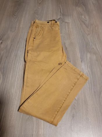 Magnifique pantalon moutarde homme bonobo taille 38