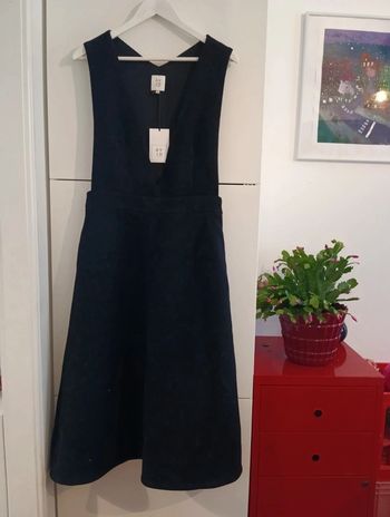 Robe noire en laine AVJD New york