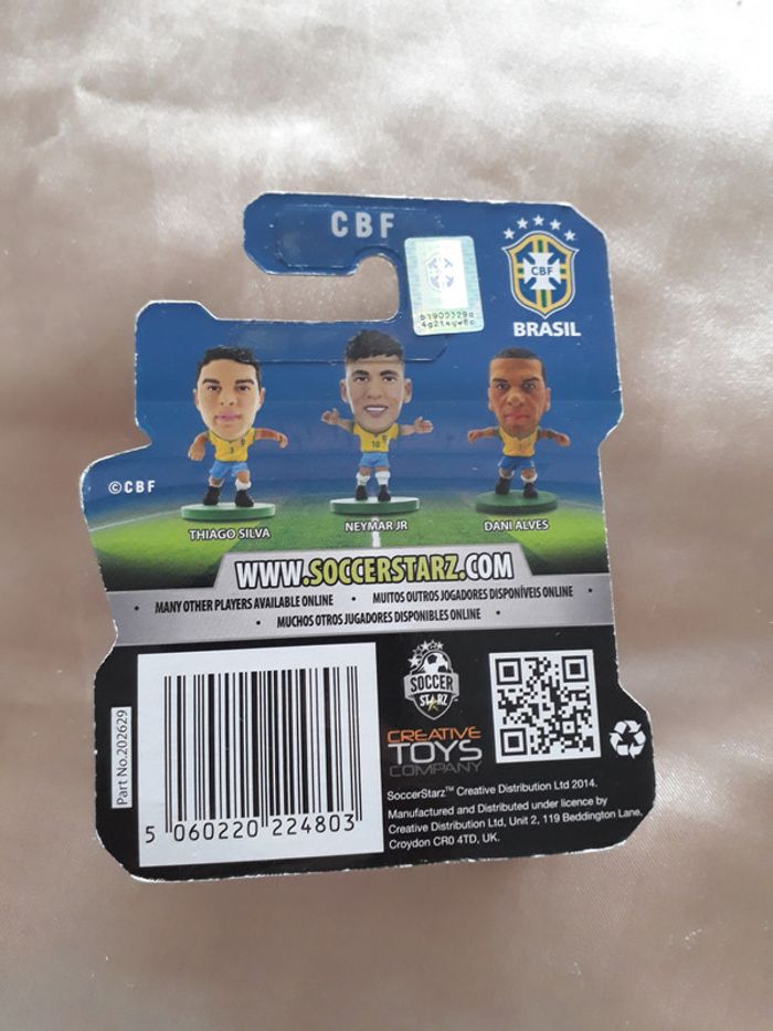 Figurine Soccer Starz - Dante - Brasil - photo numéro 2