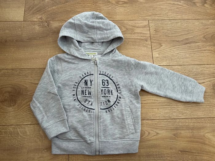 Sweat zippé 3 ans