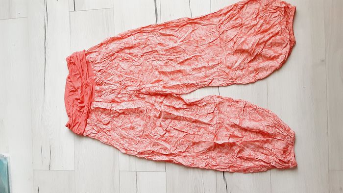 Vêtement femme pantalon type sarouel rose taille 36 - photo numéro 3