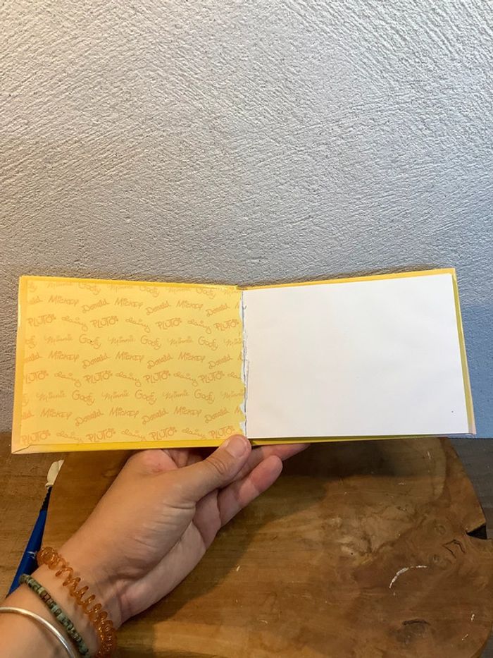 Carnet autographe Mickey disney et son stylo - photo numéro 5
