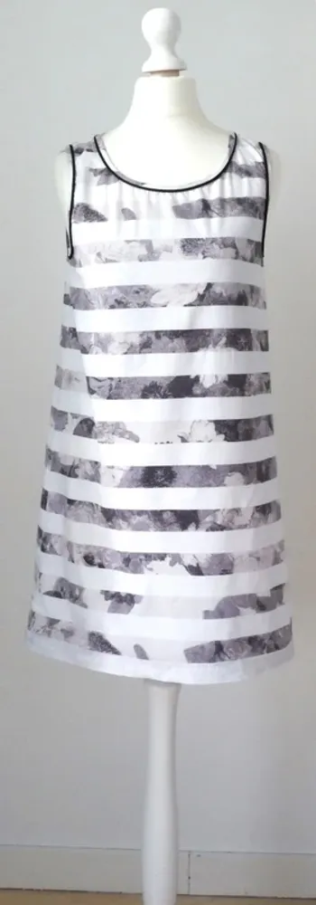 Robe été droite_coton_CKS