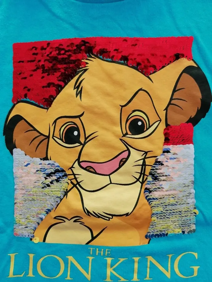 Tee shirt Simba 8 ans - photo numéro 3