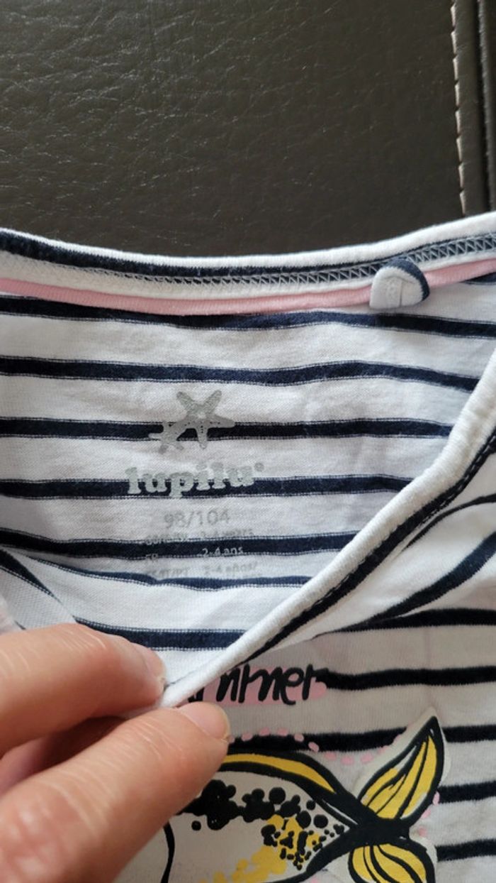 Lot tee-shirts été fille 2-4 ans - photo numéro 8