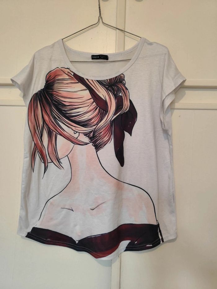 T-shirt femme à imprimé femme taille L très bon état