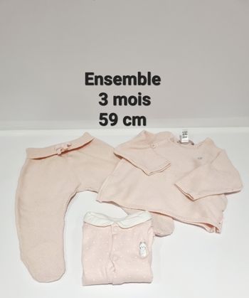 Ensemble 3 pièces bébé