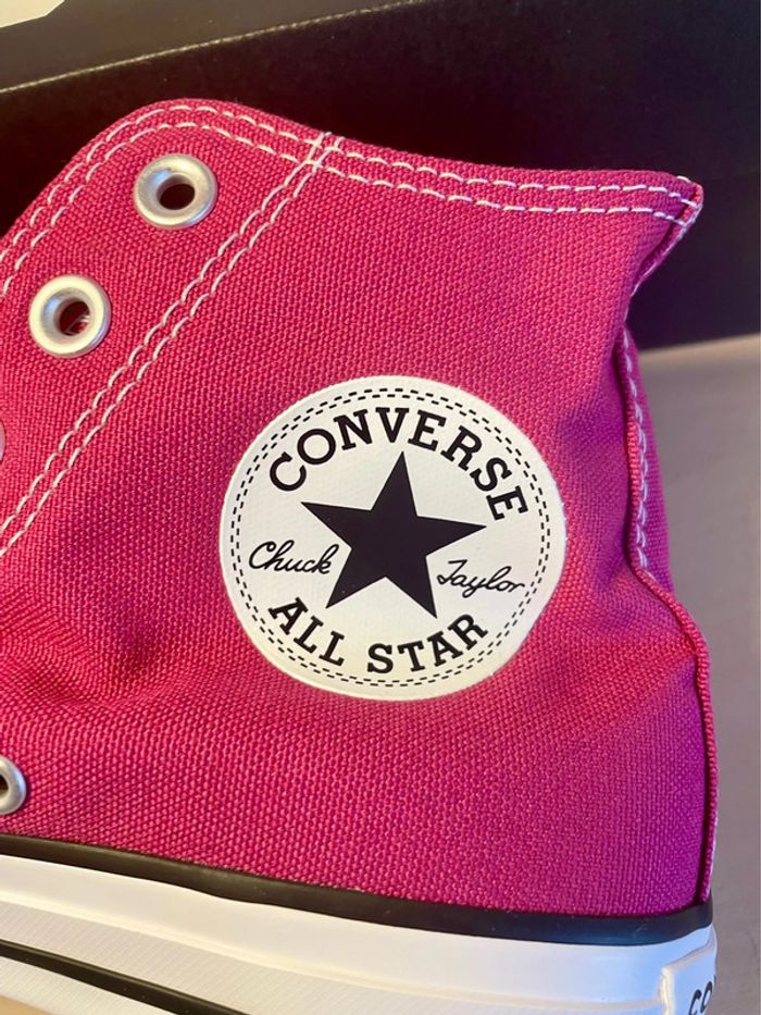 Converse Chuck Taylor glow purple / Bordeaux - photo numéro 6