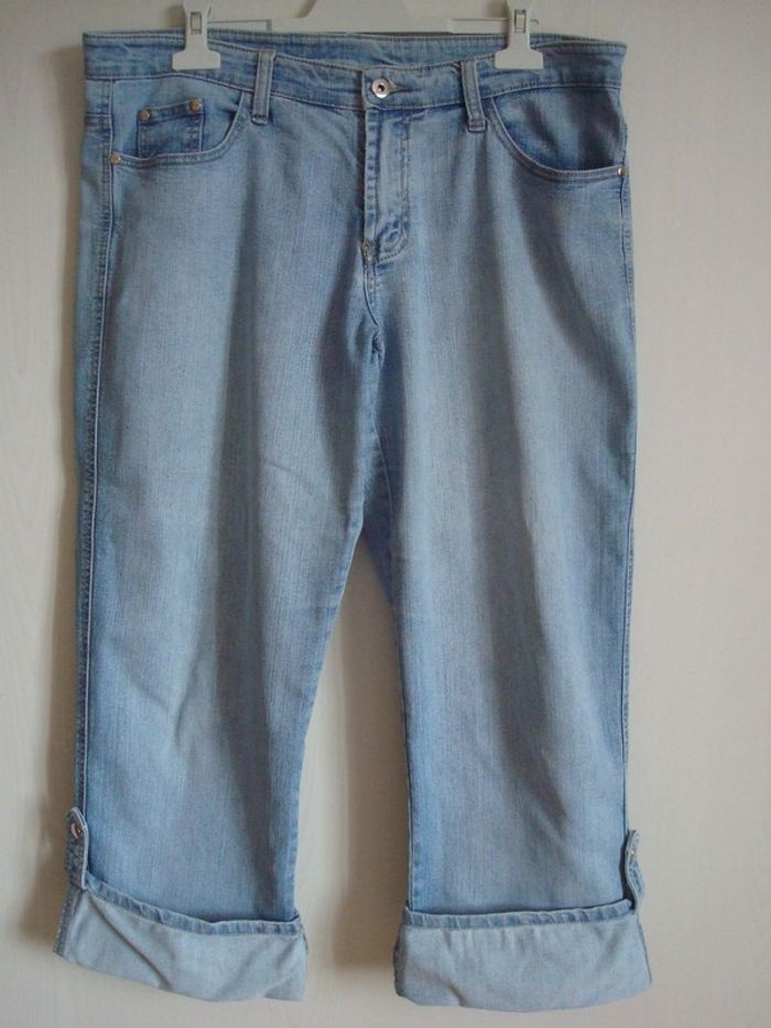 Pantacourt en Jean's - Taille 44