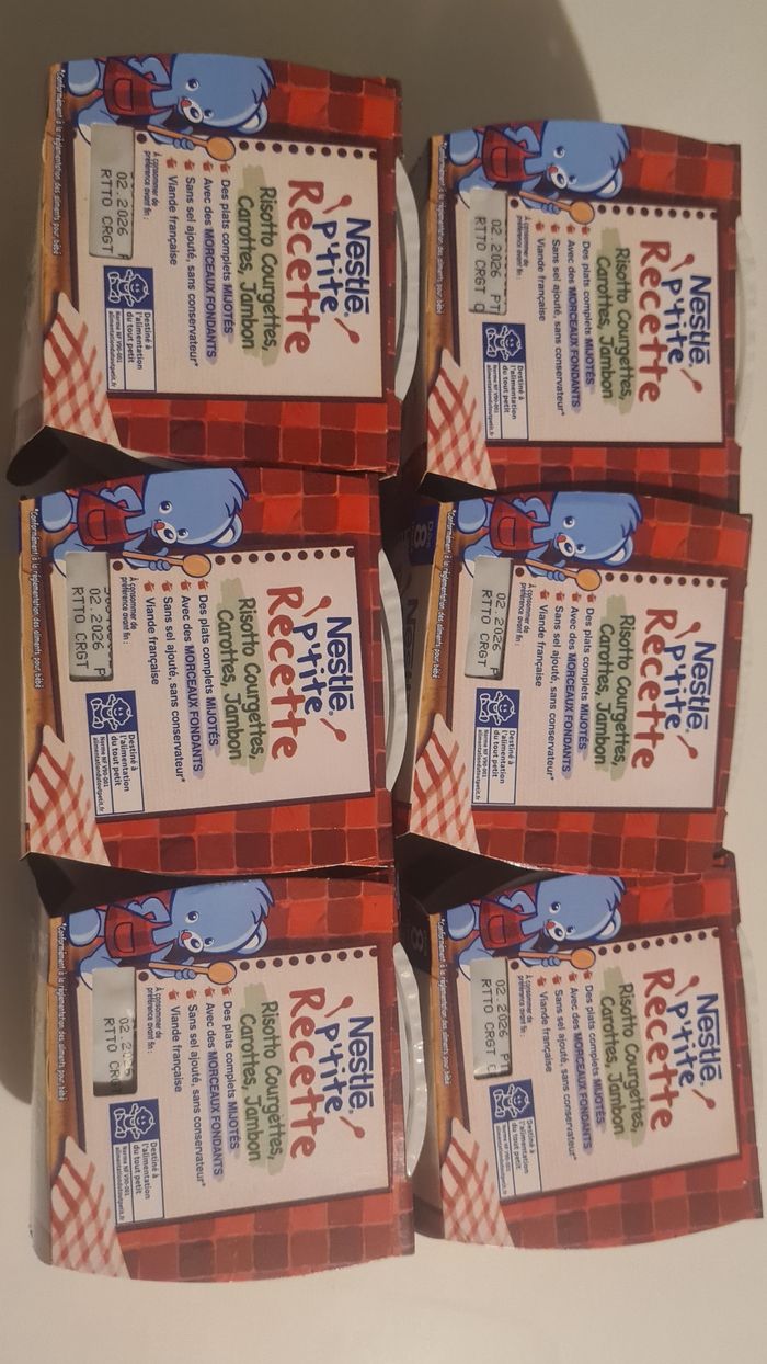 Lot 12 repas - photo numéro 2