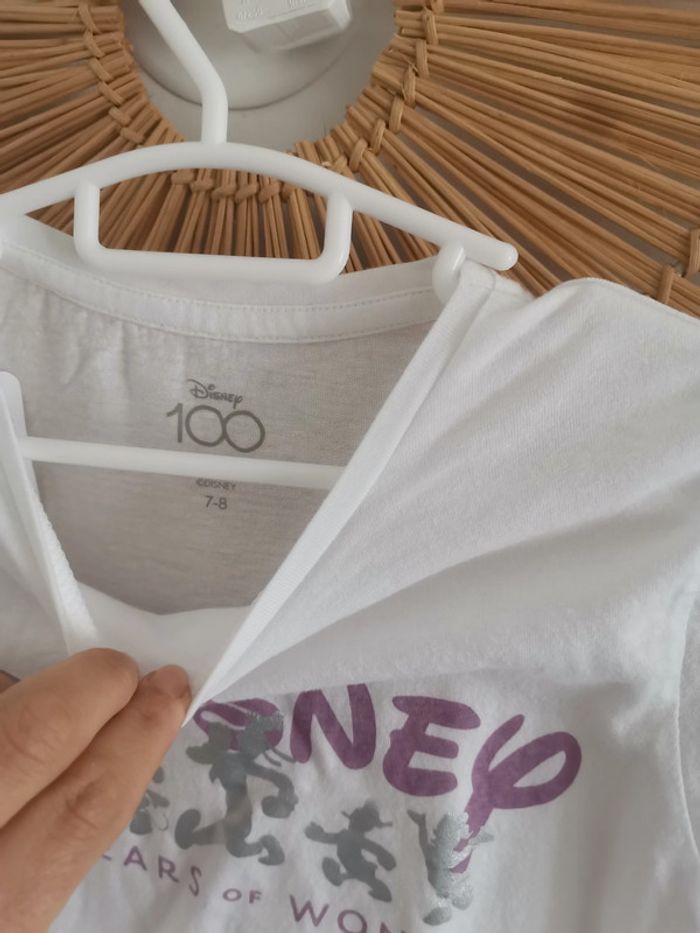 Tee shirt disney 7/8 ans - photo numéro 3