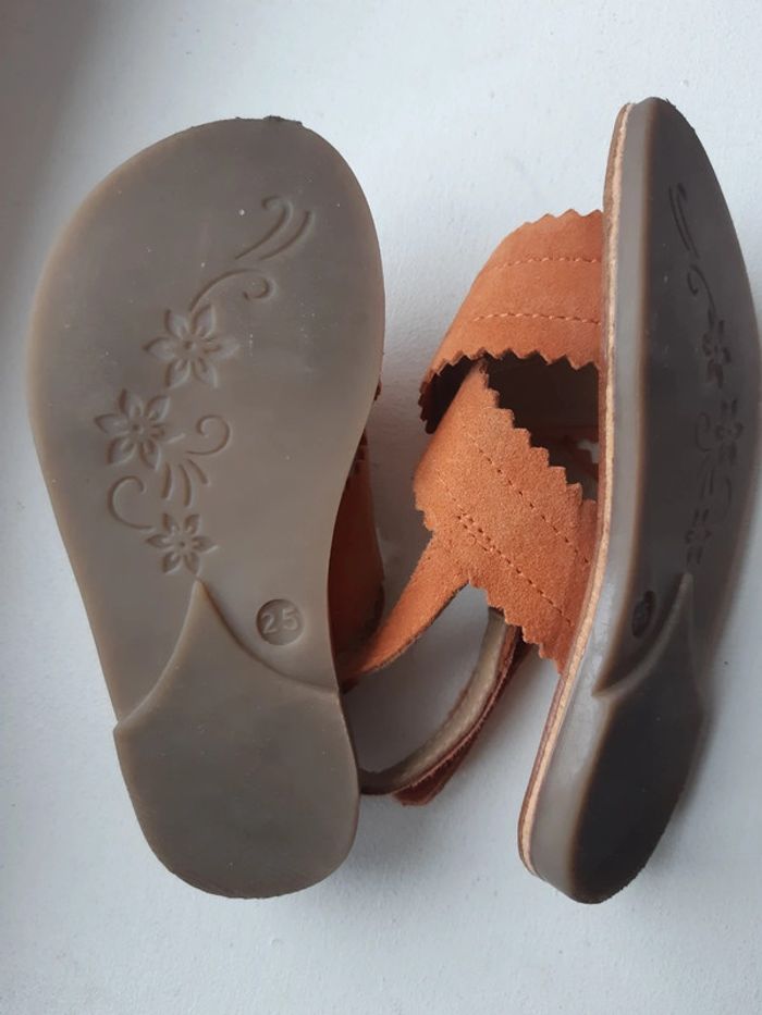 Sandales en cuir Megis kids 25 - photo numéro 6