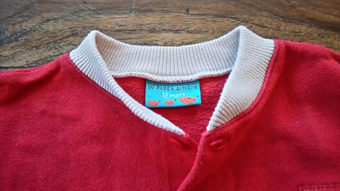 Gilet rouge - photo numéro 2