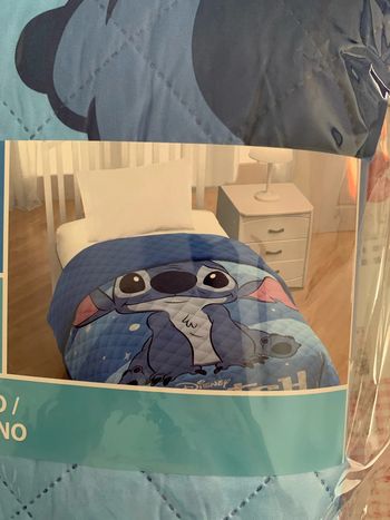 Couvre lit couverture Stitch