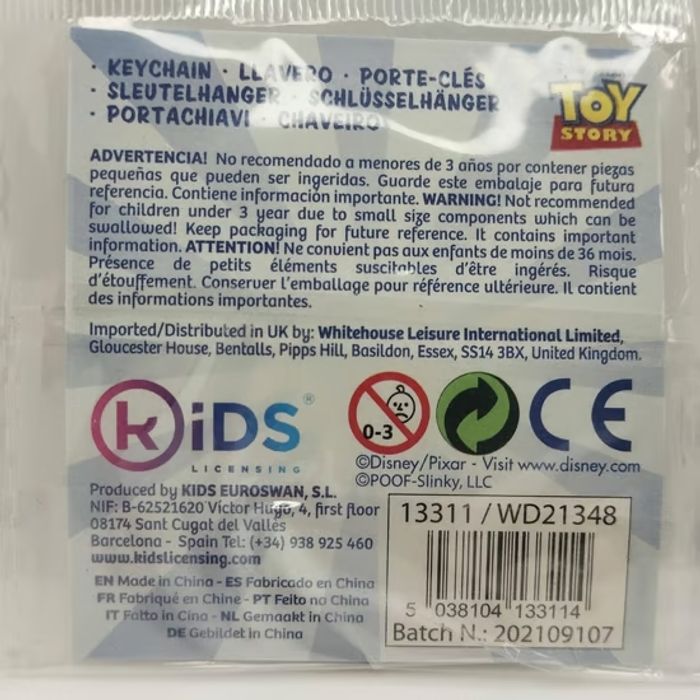 TOY STORY - Porte-clés PVC Caoutchouc - ZigZag - photo numéro 2
