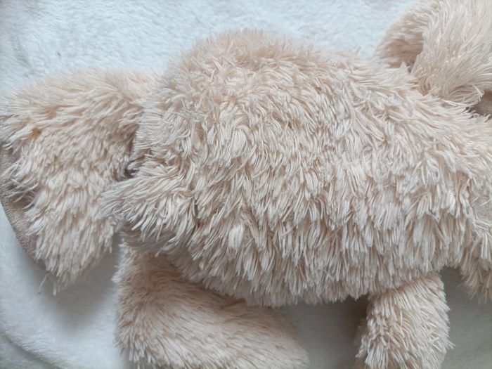 Adorable nounours-lapin blanc - photo numéro 3