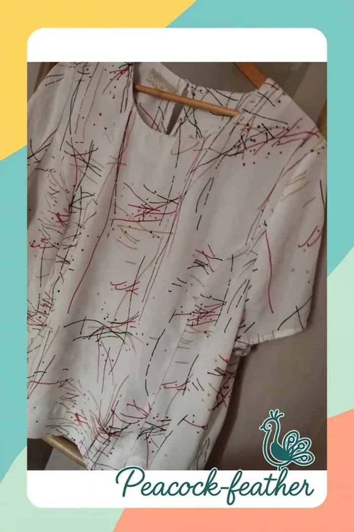 Blouse Daxon blanche 56 - photo numéro 6