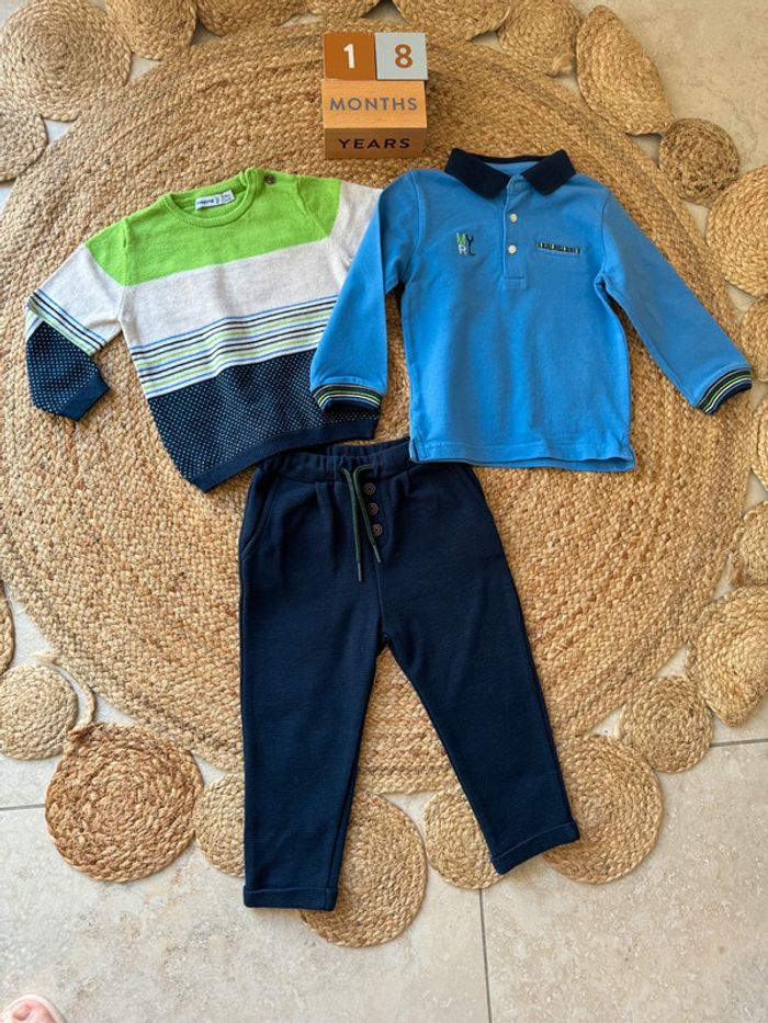 Ensemble Mayoral 18 mois